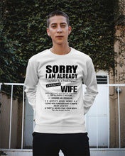 Load image into Gallery viewer, She's My Whole World Gift For Husband Sweatshirt