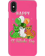 Load image into Gallery viewer, Lovely Cat And Balloons Happy St Patrick's Day Gift For Cat Lovers Phone case