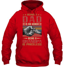 Load image into Gallery viewer, Being A Dad And Being A Grandpa Meaningful Gift For Family Hoodie