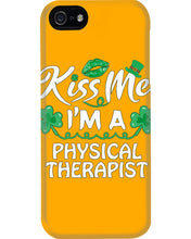 Load image into Gallery viewer, Physical Therapist Green Lip Shamrock St. Patrick's Day Color Changing Mug Phone case