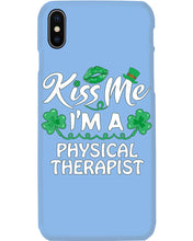 Load image into Gallery viewer, Physical Therapist Green Lip Shamrock St. Patrick's Day Color Changing Mug Phone case