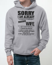 Load image into Gallery viewer, She's My Whole World Gift For Husband Hoodie