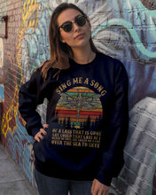 Load image into Gallery viewer, Sing Me A Song Dragonfly Retro Vintage Sweatshirt