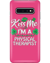 Load image into Gallery viewer, Physical Therapist Green Lip Shamrock St. Patrick's Day Color Changing Mug Phone case