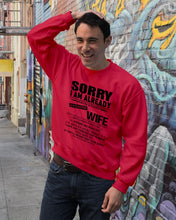 Load image into Gallery viewer, She's My Whole World Gift For Husband Sweatshirt