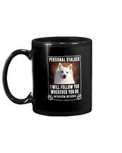 Load image into Gallery viewer, American Eskimo Personal Stalker St. Patrick's Day Printed Mug Mug