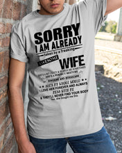Load image into Gallery viewer, She's My Whole World Gift For Husband Guys Tee