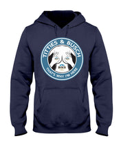 Load image into Gallery viewer, Titties And Busch That's Why I'm Here Hoodie