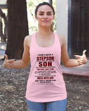 Load image into Gallery viewer, I Don't Have A Step Son Gift For Family Ladies Flowy Tank