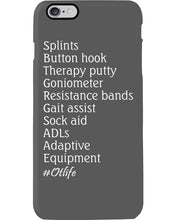 Load image into Gallery viewer, Splints Button Hook Therapy Putty Goniometer Resistance Bands Phone case