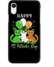 Load image into Gallery viewer, Lovely Cat And Balloons Happy St Patrick's Day Gift For Cat Lovers Phone case
