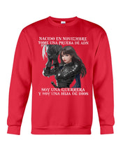 Load image into Gallery viewer, Nacido En Noviembre Tome Una Prueba De Ad Birthday Gift Sweatshirt