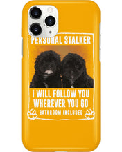 Load image into Gallery viewer, Black Pooshi Black Shipoo Personal Stalker St. Patrick's Day Printed Mug Phone case