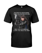 Load image into Gallery viewer, Nacido En Noviembre Tome Una Prueba De Ad Birthday Gift Guys Tee