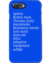 Load image into Gallery viewer, Splints Button Hook Therapy Putty Goniometer Resistance Bands Phone case