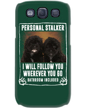 Load image into Gallery viewer, Black Pooshi Black Shipoo Personal Stalker St. Patrick's Day Printed Mug Phone case