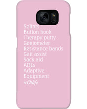 Load image into Gallery viewer, Splints Button Hook Therapy Putty Goniometer Resistance Bands Phone case