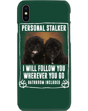 Load image into Gallery viewer, Black Pooshi Black Shipoo Personal Stalker St. Patrick's Day Printed Mug Phone case