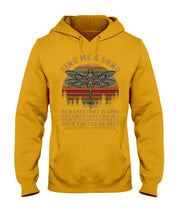 Load image into Gallery viewer, Sing Me A Song Dragonfly Retro Vintage Hoodie