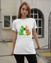 Load image into Gallery viewer, Lovely Cat And Balloons Happy St Patrick's Day Gift For Cat Lovers Guys Tee