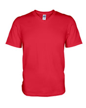 Load image into Gallery viewer, Lucky Son Who Raised By A Freaking Awesome June Mom Guys V-Neck
