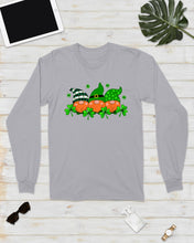 Load image into Gallery viewer, Gnome With Ginger Beard Shamrock St. Patrick's Day Printed Mug Unisex Long Sleeve