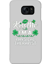Load image into Gallery viewer, Physical Therapist Green Lip Shamrock St. Patrick's Day Color Changing Mug Phone case