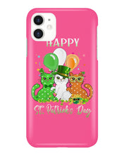 Load image into Gallery viewer, Lovely Cat And Balloons Happy St Patrick's Day Gift For Cat Lovers Phone case