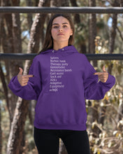 Load image into Gallery viewer, Splints Button Hook Therapy Putty Goniometer Resistance Bands Hoodie