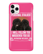 Load image into Gallery viewer, Black Pooshi Black Shipoo Personal Stalker St. Patrick's Day Printed Mug Phone case