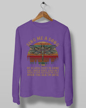 Load image into Gallery viewer, Sing Me A Song Dragonfly Retro Vintage Sweatshirt