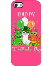 Load image into Gallery viewer, Lovely Cat And Balloons Happy St Patrick's Day Gift For Cat Lovers Phone case