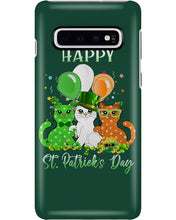 Load image into Gallery viewer, Lovely Cat And Balloons Happy St Patrick's Day Gift For Cat Lovers Phone case
