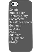 Load image into Gallery viewer, Splints Button Hook Therapy Putty Goniometer Resistance Bands Phone case