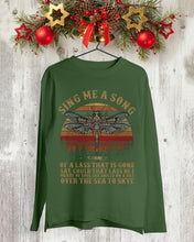 Load image into Gallery viewer, Sing Me A Song Dragonfly Retro Vintage Unisex Long Sleeve