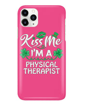 Load image into Gallery viewer, Physical Therapist Green Lip Shamrock St. Patrick's Day Color Changing Mug Phone case