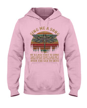 Load image into Gallery viewer, Sing Me A Song Dragonfly Retro Vintage Hoodie