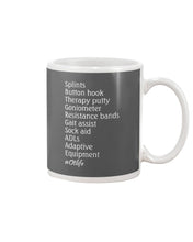 Load image into Gallery viewer, Splints Button Hook Therapy Putty Goniometer Resistance Bands Mug