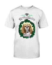 Load image into Gallery viewer, Cavalier Mirror Happy St Patrick's Day Gift For Dog Lovers Guys Tee