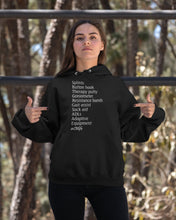 Load image into Gallery viewer, Splints Button Hook Therapy Putty Goniometer Resistance Bands Hoodie