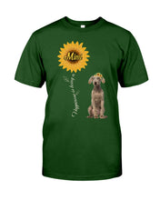 Load image into Gallery viewer, Weimaraner Mimi Sunshine Dog Lovers St. Patrick's Day Printed Mug Guys Tee