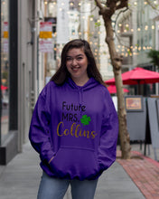 Load image into Gallery viewer, Shamrock Future Mrs Collins St Patrick's Day Hoodie