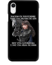 Load image into Gallery viewer, Nacido En Noviembre Tome Una Prueba De Ad Birthday Gift Phone case