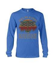Load image into Gallery viewer, Sing Me A Song Dragonfly Retro Vintage Unisex Long Sleeve