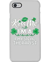 Load image into Gallery viewer, Physical Therapist Green Lip Shamrock St. Patrick's Day Color Changing Mug Phone case