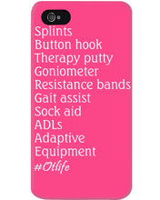 Load image into Gallery viewer, Splints Button Hook Therapy Putty Goniometer Resistance Bands Phone case