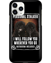 Load image into Gallery viewer, Black Pooshi Black Shipoo Personal Stalker St. Patrick's Day Printed Mug Phone case