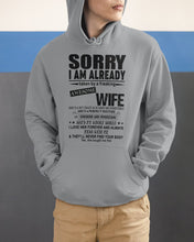 Load image into Gallery viewer, She's My Whole World Gift For Husband Hoodie