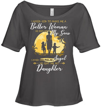 Load image into Gallery viewer, I Asked God To Make Me A Better Woman Ladies Tee
