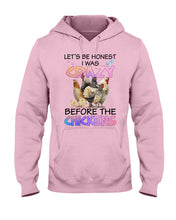 Load image into Gallery viewer, Chicken Let's Be Honest I Was Crazy Before The Chickens Hoodie